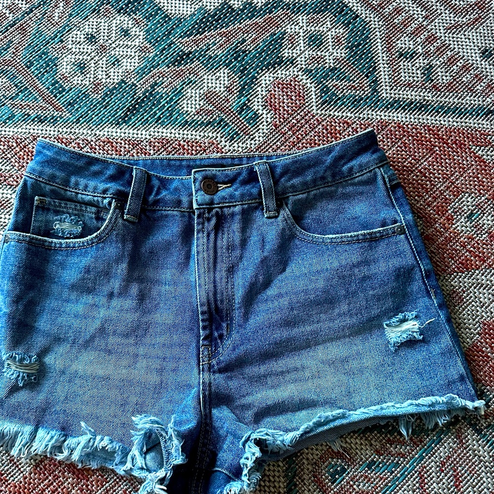 Sincerly Jules distressed Jean shorts